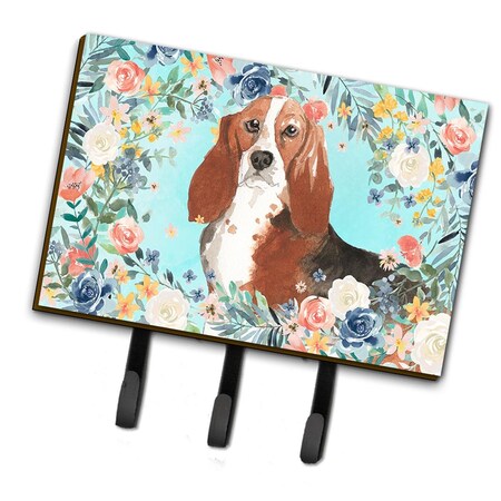 Carolines Treasures Basset Hound Leash or Key Holder CK3437TH68